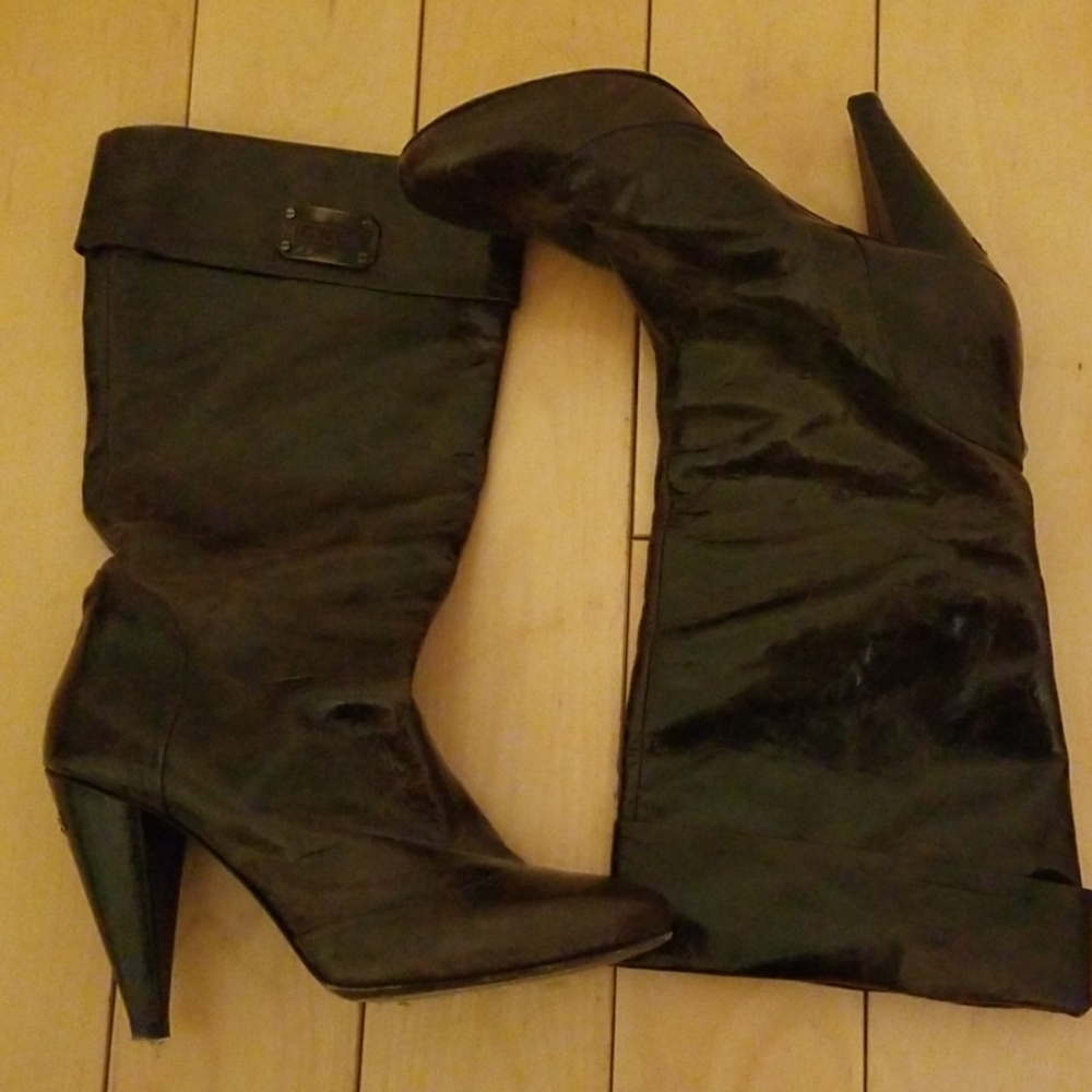 CNC Costume National mid calf boots